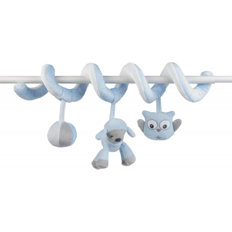 Spirale De Jeu Nattou Pomme Le Lapin - 32 Cm, Avec Hochet, Anneau Silicone, 100% Polyester Spirale De Jeu Nattou Pomme Le Lapin - 32 Cm, Avec Hochet, Anneau Silicone, 100% Polyester